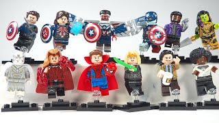 LEGO 71031 Marvel Studios Minifigures Stop Motion Review  LEGO VS Movie