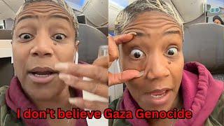 Tiffany Haddish attacked after she travels to Israel. Says she dont believe genocide news