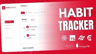 Full Stack Habit Tracker App With React Next Js Tailwind CSS and Mongo DB