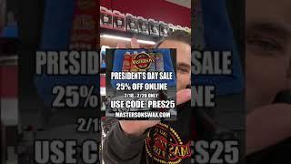 President’s Day Deals Are Here Use code PRES25 at Checkout for 25% OFF