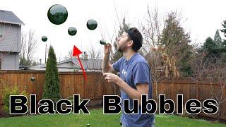 Blowing The Worlds First Black Bubbles—The Physics of Light Penetration Experiment
