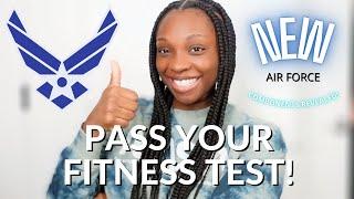 NEW* AIR FORCE PT TEST  NEW COMPONENTS EXPLAINED  Veronica Luke Air Force