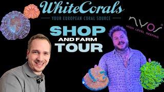 Exploring Saltwater Aquarium MEGA Store  White Corals Shop & Farm Tour  Germany 2024