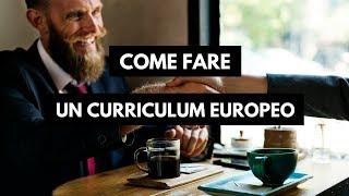 Come fare il curriculum Europass - Tutorial ita