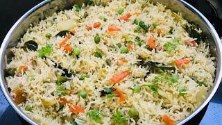 Vegetable Biryani  Restaurent Style Vegetable Biryani  Lunch Box Recipe  Rice Variety Veg Biryani