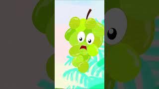 Ten Little Fruits #shorts #trending #cartoon #viral #kidsmusic #caryons #learnfruits