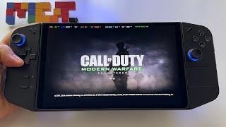 Call of Duty Modern Warfare Remastered 2017   Lenovo Legion GO handheld gameplay