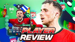 4⭐5⭐ 96 UEFA EURO PATH TO GLORY JOTA SBC PLAYER REVIEW  FC 24 Ultimate Team