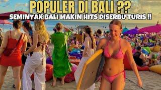 FULL TURIS  SEDANG HITS DI BALI  PANTAI DOUBLE SIX SEMINYAK BALI