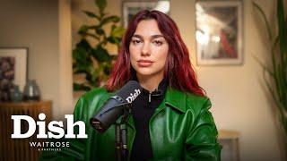 Dua Lipa on her favourite foods Steak Lentils and Prawn Cocktail Crisps l Dish Podcast l Waitrose