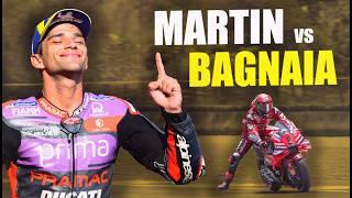 Künstliches MotoGP-Drama Krieg der Worte zwischen Bagnaia und Martin?