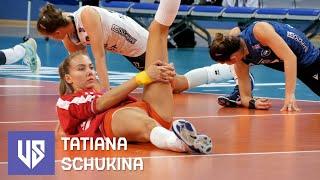 Tatiana Schukina  Beautiful Volleyball Girl  Warming up
