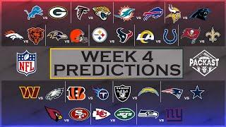 NFL Week 4 Predictions