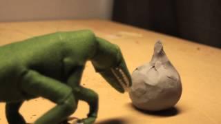 Velociraptor Puppet Short Animation