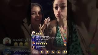 BEST POOL PARTY EVER WITH BHAD BHABIE DANIELLE BROGOLI ON INSTAGRAM LIVE