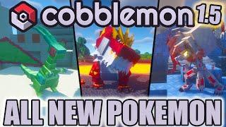 ALL NEW POKEMON in Cobblemon 1.5 Ruins and Revival