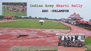 Indian Army Aganiveer Bharti Rally 2024 ARO Palampur #aropalampurarmybharti