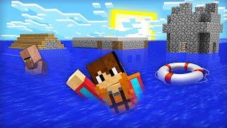 НАША ДЕРЕВНЯ ЖИТЕЛЕЙ УШЛА ПОД ВОДУ В МАЙНКРАФТ  Компот Minecraft