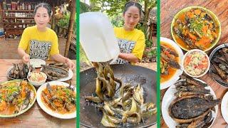 Unique cooking Catfish and Stingray recipe Mommy Chef Sros cook delicious - Cooking with Sros