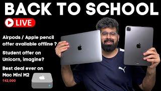 Apple Back to School Offer INDIA 2023 Offline ? Unicorn ? HDFC offer  Best deal on Mac mini ever