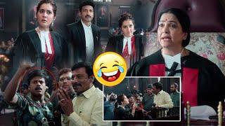 Raashi Khanna And Jayalalitha Court Funny Comedy Scene  Pakka Commercial Movie  Cinema Theatre