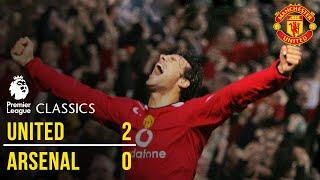 Manchester United 2-0 Arsenal 0405  Premier League Classics  Manchester United