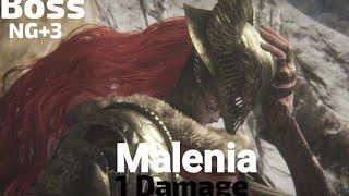 Elden Ring - PlayStation 5 Boss Malenia NG+3 1 Damage