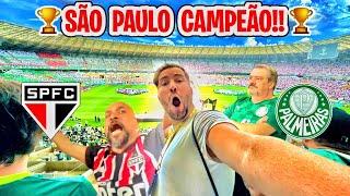 O MAIOR DUELO DE TORCIDAS QUE EU JÁ VI - SUPERCOPA 2024 Palmeiras x São Paulo