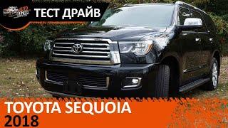 2018 Тойота Секвоя Рестайлинг видео тест-драйв на русском. 2018 Toyota Sequoia Platinum.