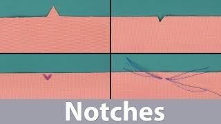 Notches - Sewing Basics