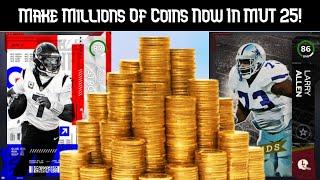 Make Millions Of Coins Right Now The Best Coin Making Methods in Madden 25 Ultimate Team