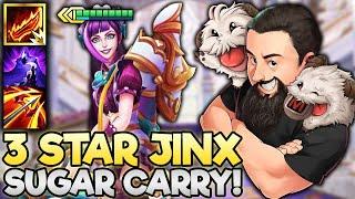 3 Star Jinx - Hitting 7 Sugarcraft?  TFT Magic & Mayhem  Teamfight Tactics