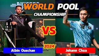 Albin Ouschan vs Johann Chua  2024 World Pool Championship  June 05 #worldpoolchampionship