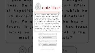 Quiz - right upper quadrant pain and pruritus #medicalstudent #medicalschool #hepatitis
