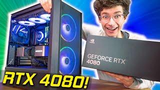 The ULTIMATE RTX 4080 Gaming PC Build   i9 13900K Lancool 216 w Gameplay Benchmarks
