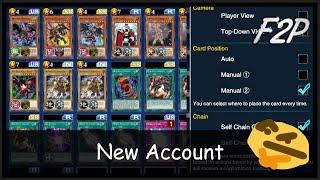 Do these things IMMEDIATELY F2P New Account Playthrough #1  Yu-Gi-Oh Duel Links