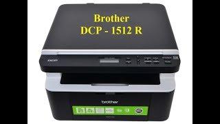 Принтер МФУ Brother DCP 1512R обнулить счётчик при сообщении нет тонера