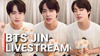 LIVEBTS Jin Ill Be There Listening Party with ARMY ENG SUB  Jin 진 Answering Fans Questions 2024