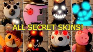 How to UNLOCK ALL SECRET SKINS in PIGGY - Roblox