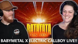 BABYMETAL x ‪Electric Callboy‬ - RATATATA LIVE REACTION  OB DAVE REACTS