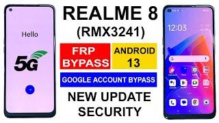 Realme 8 5G FRP Bypass Android 13 Without Pc Realme 8 5G RMX3241 Google Account Bypass 100% OK 