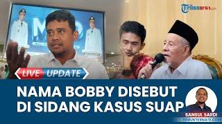 Reaksi Bobby Nasution Namanya Disebut saat Sidang Kasus Suap Eks Gubernur Maluku Utara AGK