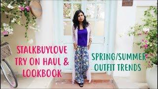 Stalkbuylove Try On Haul - Summer Outfits Ideas India & Floral Lookbook  AdityIyer