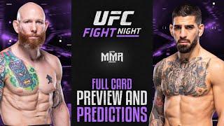 UFC on ABC 5 Emmet vs. Topuria Full Card Early Predictions