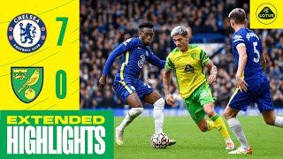 EXTENDED HIGHLIGHTS  Chelsea 7-0 Norwich City