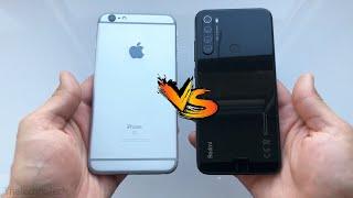 iPhone 6s plus vs Redmi note 8  Speedtest Comparison