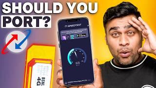 I tried BSNL 4G for 100 Hours and...Should You Port ? Hindi