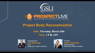 Body Reconstruction Webinar