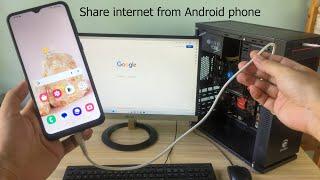 Connectivity Made Easy Share Internet with Your USB Cable