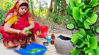 Konar saag bhaja ️ Ped par ugne wala kural saag recipe  Koinar sag recipe  village food